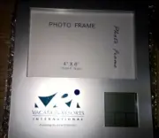 New Photo Frame Vert/Horiz with Thermometer Alarm Clock Vacation Resorts 4" x 6"