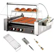 Winado Indoor Grill Hot Dog Roller Adjustable Thermostat+Interior+Tempt. Control