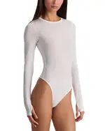 Alice and Olivia Hottie Long Sleeve Bodysuit