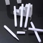 2Pcs White Liquid Marker Pen Art Supply Erasable Blackboard Pen Dust-Free .pi