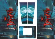Custom Bram Stoker's Dracula BSD Pinball Machine CABINET Decal Set