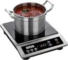 ChangBERT Induction Cooktop, Commercial Grade Portable Stainless Steel