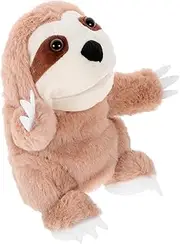 Sloth Hand Puppet Plush Interactive Storytelling for Imaginative Play and Communication Skills Development for Home School and Kindergarten Settings