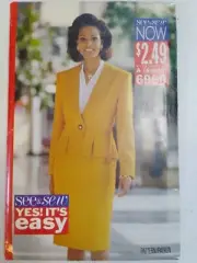 Suit Skirt Jacket Blazer Blouse 6 8 10 See & Sew 6960 Butterick Sewing Pattern
