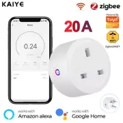 Smart Plug UK Socket Power Strip Mini Home Wireless Outlet with Energy Monitor