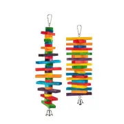 2pcs Parrot Toy Bird Chew Toy Parrot Toy Grinding String Toy Bird Swings