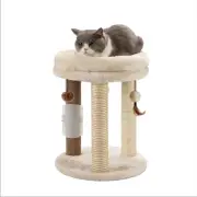 MECOOL 4in1 Small Cat Tree,Scratching Post with Tower Soft Cat Bed, Sisal Car...