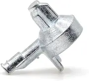 ReplacementScrews Shelf Support Pins Compatible with IKEA Part 131372 (Billy Bookshelf) - Zinc Alloy Die-Cast Shelf Pegs (Pack of 12)