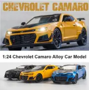 1:24 Chevrolet Camaro Alloy Car Model Transformer Bumblebee Car Model Collection