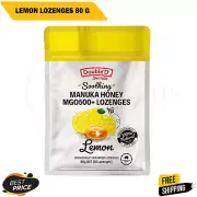 2x Double D Manuka Honey MGO500+ Lemon Lozenges 80 g, 16 Lozenges