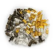 Clasps Cord End Caps Crimp Cover Bails Jewelry Making Accessories Finding 12x5mm