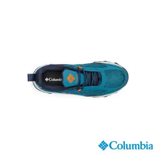 【Columbia 哥倫比亞官方旗艦】男款-HATANAOutdry防水健走鞋-湖水藍(UBM06590AQ)