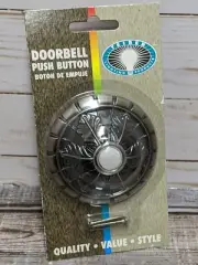 Teiber Doorbell Craftmade Surface Mount Push Button Antique Pewter LED Light