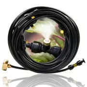 Misting Cooling System (Newly Designed Atomizing Line) 50FT（15m） Atomization ...