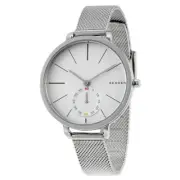 Skagen Women's SKW2358 Hagen Stainless Steel Silver-tone White Dial 34mm Watch