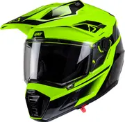 Leatt ADV 8.5 HiViz, adventure helmet , color: Neon-Yellow/Black/Grey , size: XXL
