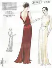 1931 Vintage VOGUE Sewing Pattern B36 DRESS (R825)