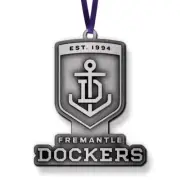 Fremantle Dockers AFL Metal Ornament Christmas Tree Decoration Holiday Gifts