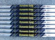 3-PW NEW DYNAMIC GOLD MID 115 .355" TAPER TIP S300 FLEX IRON SHAFTS