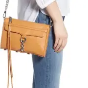 New! Rebecca Minkoff mini mac crossbody beige