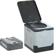 Farafox Portable Folding Toilet - Outdoor Travel Camping Potty Waterproof Car Bucket for Home/Boat/Hiking/Long Trips/Beach Use
