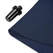 Speaker Grill Cloth 20 x 63 Inch Stereo Mesh Fabric with Buckle Navy Blue