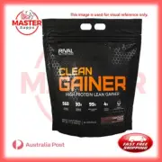 Rival Nutrition Clean Gainer 12LB Chocolate High Calorie Protein Mass Gainer