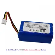 Rechargeable 14.4V/14.8v 2600mAh Battery For LIECTROUX C30B Robot Vacuum Cleaner