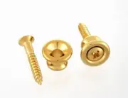 GIBSON Style Gold STRAP BUTTONS For LES PAUL And SG USA PURE LP Fits Epiphone
