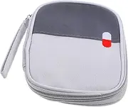 Portable Medical Bag Lightweight Outdoor Medicine Pouch for Travel Organizer Convenient First Aid Storage for Car Bike and Outdoor Activities
