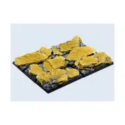 Micro Art Mini Base Shale 50mm Shale - Cavalry Bases Pack New