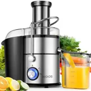 1300W KOIOS Centrifugal Juicer Machines Juice Extractor with Extra Large 3inc...