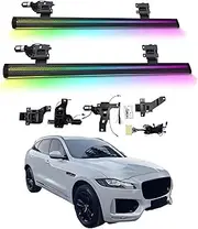 BJOHQ Electric Running Boards Compatible for Jaguar F-PACE 2016-2020 with Light, SUV, Off-Road & Pickup Trucks - Retractable Truck Steps & Nerf Bars