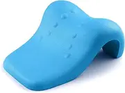 Neck Stretcher for Neck Pain Relief, Mkicesky Neck Posture Corrector Chiropractic Pillow, Neck Support Shoulder Relaxer Cervical Traction Device for TMJ Pain Relief and Cervical Spine Alignment