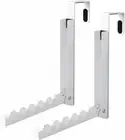 Over The Door Hooks Hanger, Foldable Over Door Drying Laundry Rack Hooks