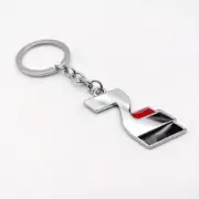 Keyring for N/N line Car Logo Metal Styling Key Chain Emblem "Double Sided" T3