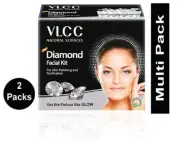 2x VLCC Natural Sciences Diamond Facial Kit For Skin Polishing - 60 gm Free Ship