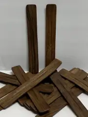 (BUY FOUR) 10 inch Wooden Stick INCENSE BURNERS Free Shipping made in India