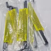 Lot of 5 Label Machine Fuser Cleaners (Black) 8-3/4" D