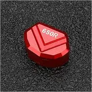 Motorbike Button Cover for KA&WASAKI for Ninja 650R 2009-2023 Motorcycle Turn Signal Switch Keycap(Red)