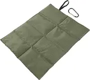 Backpacking Sit Pad - Portable Picnic Seat Mat,Portable Picnic Sitting Cushion with Carabiner for Lawn Hiking Garden Beach Park Climbing