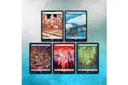Magic The Gathering Secret Lair: The Tokyo Lands (Non-Foil)