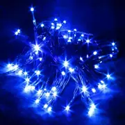 Blue 4M 40LED Battery Operated String Fairy Lights 5 Colours Party Wedding Christmas