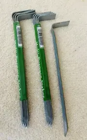 NEW Suncast Suncast (9 TOTAL) Metal Stakes for Edging 8”