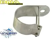 DNA 76MM STAINLESS STEEL WRAP AROUND BULLBAR BRACKET MOUNT UHF CB ANTENNA CAB276
