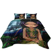 Amara the Hawaiian Fairy Coverlet