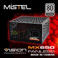 在飛比找蝦皮購物優惠-MISTEL 密斯特 VISION MX650 FANLES