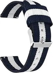 [EKSIL] 20MM/22MM Watchband For Garmin Venu 2 Plus Sport Nylon Strap Bands For Garmin Venu SQ/Forerunner 245 645 158 55 Wrist Straps