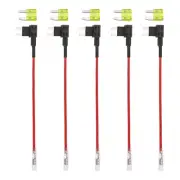 Fuse Tap 24V 12V Car Add A Circuit Fuse Tap with 20A Mini Fuses, 5pcs