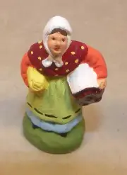 NEW Woman with a cradle, Carbonel Chip for Santons Marcel Carbonel Chip